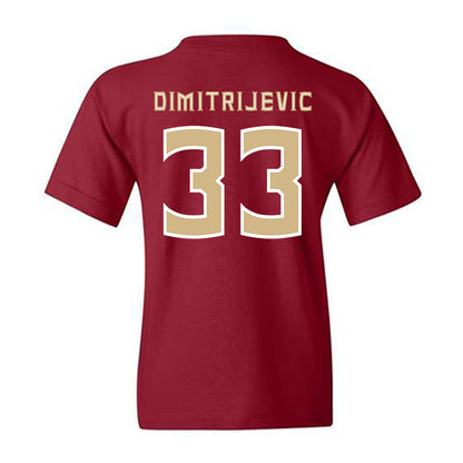 FSU - NCAA Softball : Lisabella Dimitrijevic - Replica Shersey Youth T-Shirt-1