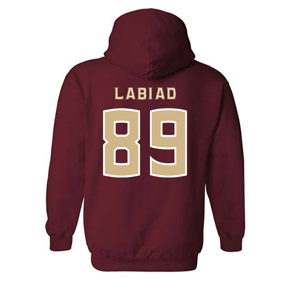 FSU - NCAA Football : Greyson Labiad - Replica Shersey Hooded Sweatshirt-1