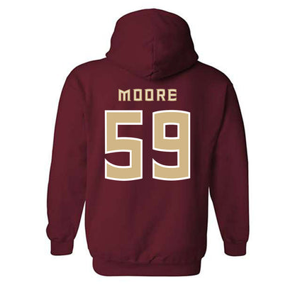 FSU - NCAA Football : Steven Moore - Replica Shersey Hooded Sweatshirt-1