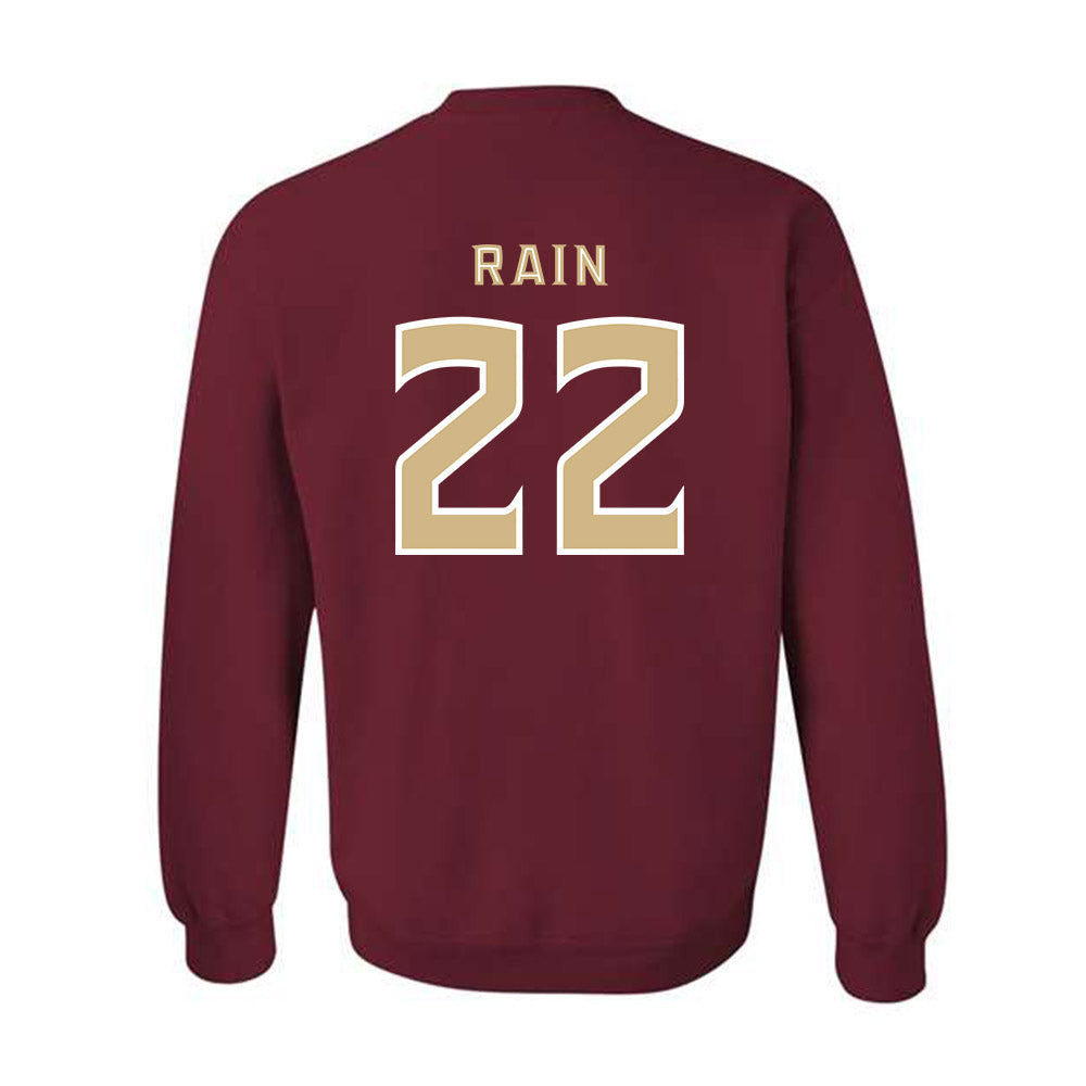 FSU - NCAA Women's Soccer : Claire Rain - Replica Shersey Crewneck Sweatshirt