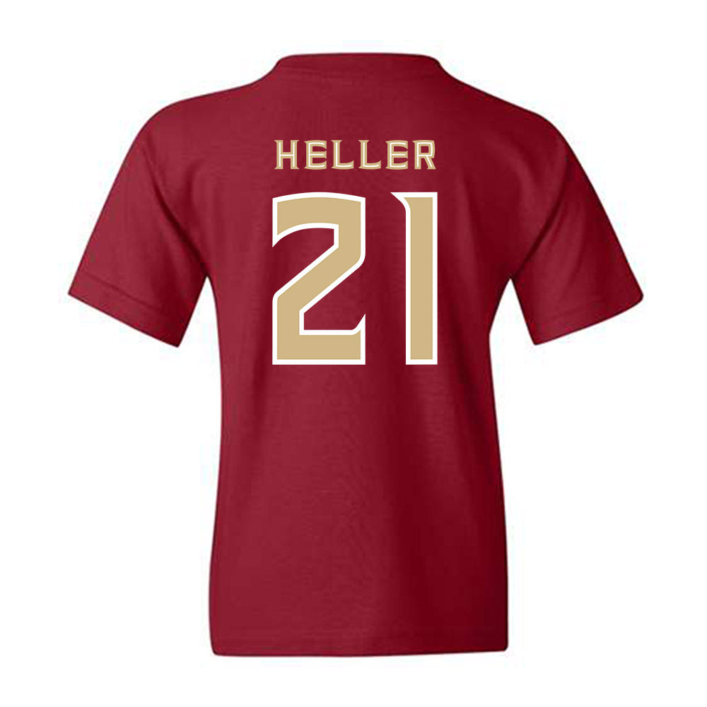FSU - NCAA Softball : Marin Heller - Replica Shersey Youth T-Shirt-1