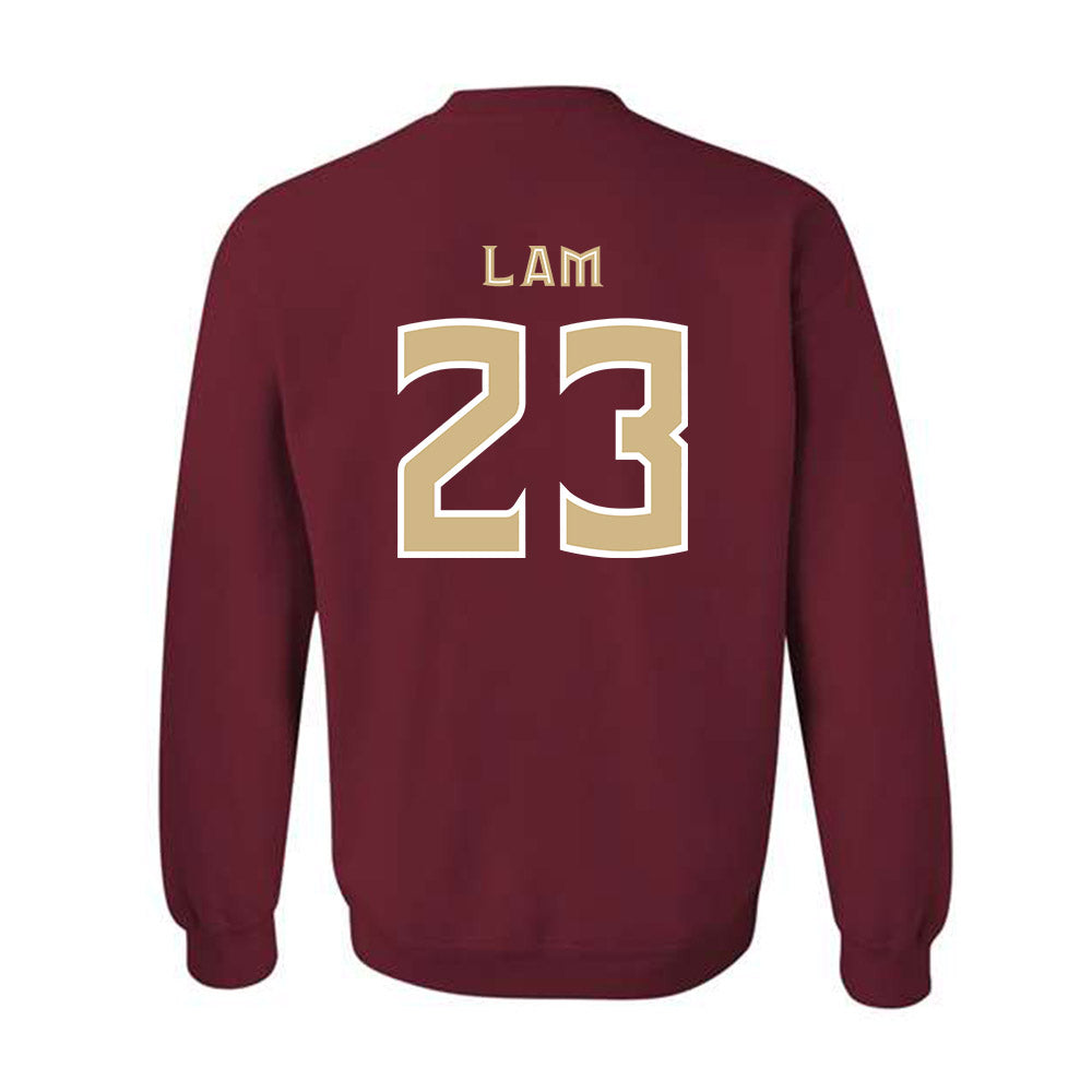FSU - NCAA Beach Volleyball : Elena Lam - Replica Shersey Crewneck Sweatshirt-1