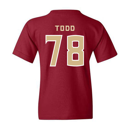 FSU - NCAA Football : Jayden Todd - Replica Shersey Youth T-Shirt-1