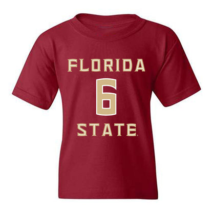 FSU - NCAA Football : Desirrio Riles - Replica Shersey Youth T-Shirt-0