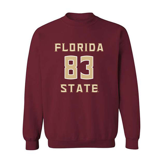 FSU - NCAA Football : Tae'Shaun Gelsey - Replica Shersey Crewneck Sweatshirt-0