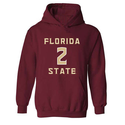 FSU - NCAA Softball : Addie DeLong - Replica Shersey Hooded Sweatshirt