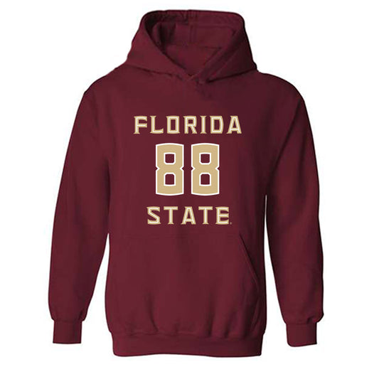 FSU - NCAA Softball : Kaylee Goodpaster - Replica Shersey Hooded Sweatshirt-0