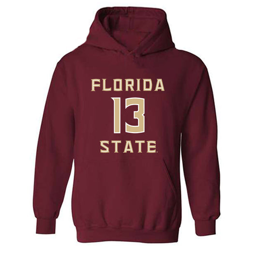 FSU - NCAA Women's Basketball : Tatum Greene - Replica Shersey Hooded Sweatshirt-0