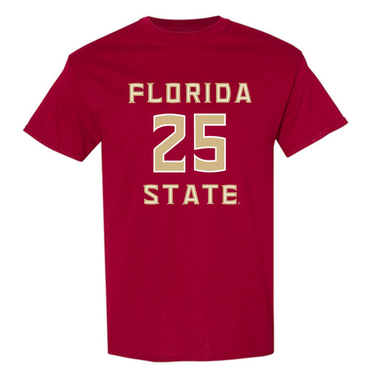 FSU - NCAA Women's Basketball : Ice Brady - Replica Shersey T-Shirt-0