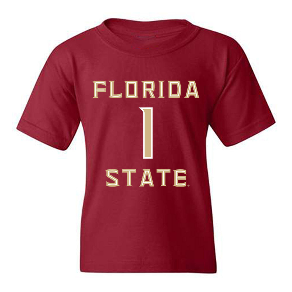 FSU - NCAA Women's Soccer : Adelyn Todd - Replica Shersey Youth T-Shirt-0