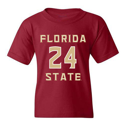 FSU - NCAA Women's Soccer : ashlyn anderson - Replica Shersey Youth T-Shirt-0