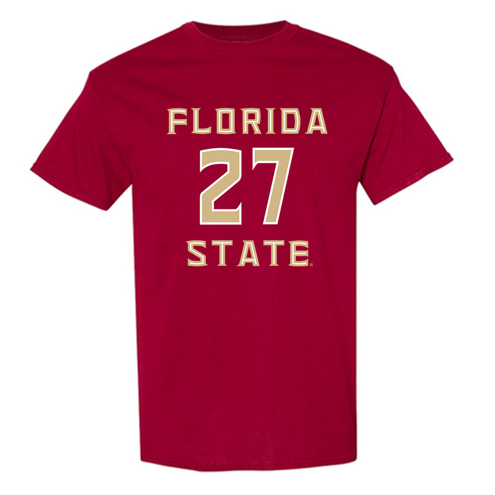 FSU - NCAA Women's Lacrosse : Alyssa Deacy - Replica Shersey T-Shirt-0