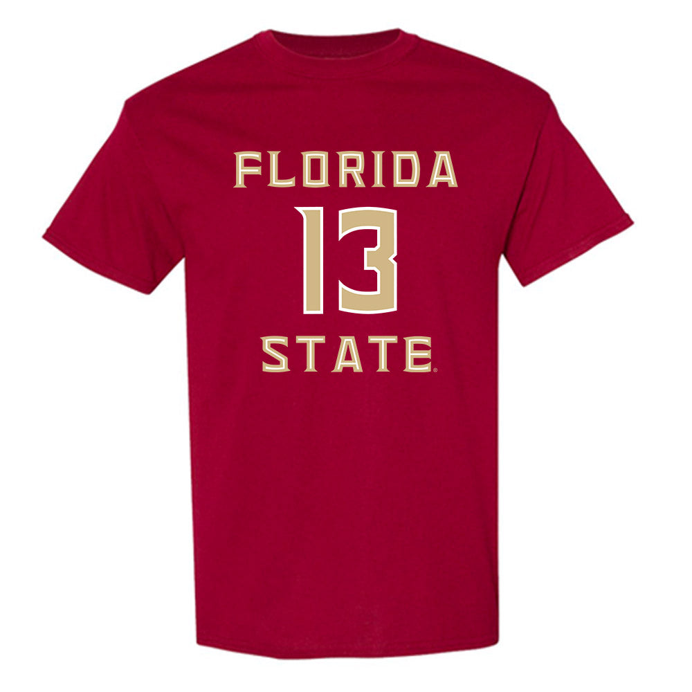 FSU - NCAA Men's Lacrosse : Kyle Martin - Replica Shersey T-Shirt-0