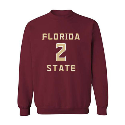 FSU - NCAA Women's Lacrosse : Ruby Smith - Replica Shersey Crewneck Sweatshirt-0