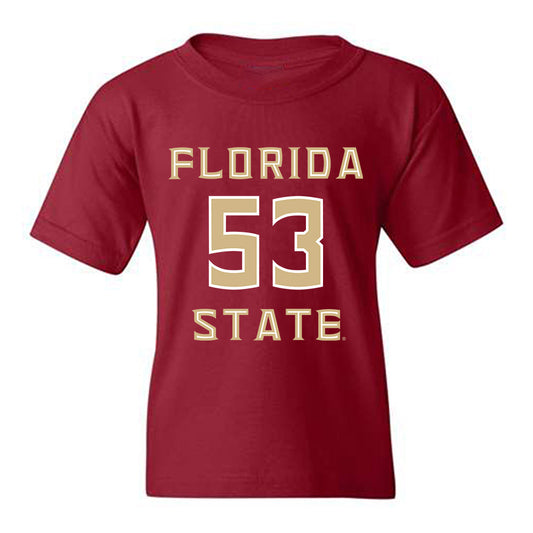 FSU - NCAA Football : Brandon Torres - Replica Shersey Youth T-Shirt-0