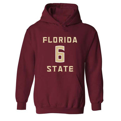 FSU - NCAA Softball : Makenna Sturgis - Replica Shersey Hooded Sweatshirt-0