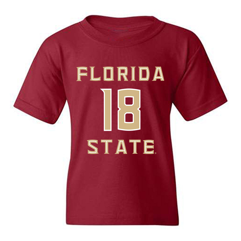 FSU - NCAA Baseball : Emmanuel Lantigua - Replica Shersey Youth T-Shirt-0