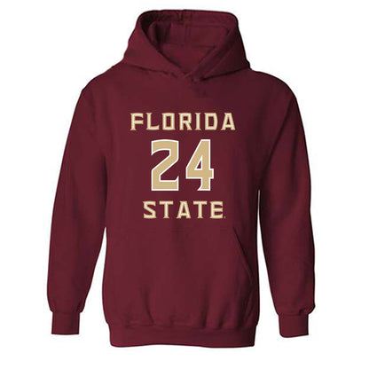 FSU - NCAA Women's Soccer : Anaiyah Robinson - Replica Shersey Hooded Sweatshirt-0