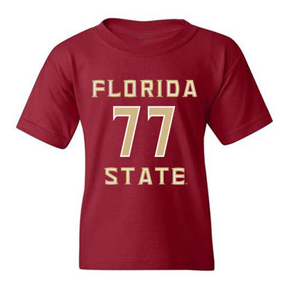 FSU - NCAA Softball : Anna Hinde - Replica Shersey Youth T-Shirt-0