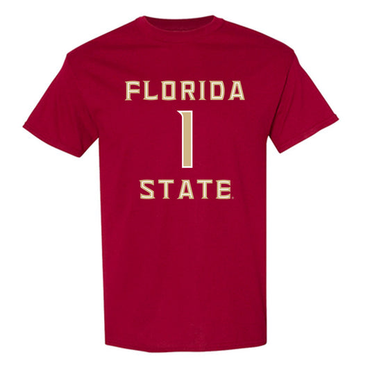 FSU - NCAA Women's Basketball : Mari Gerton - Replica Shersey T-Shirt-0