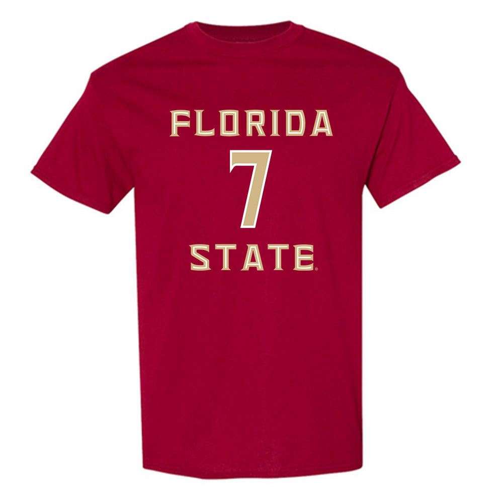 FSU - NCAA Football : Ashlynd Barker - Replica Shersey T-Shirt-0