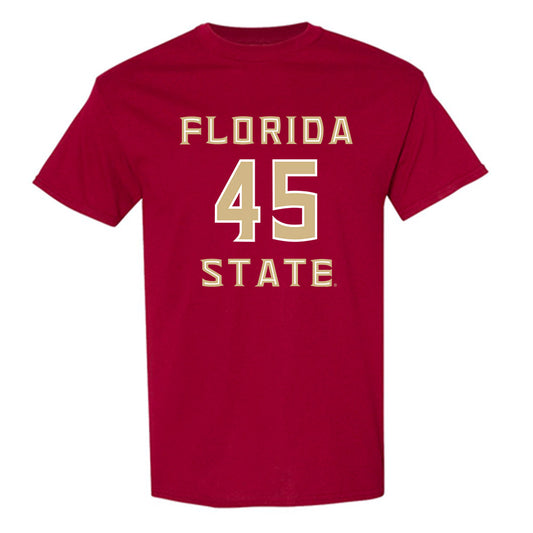 FSU - NCAA Baseball : Cade O'Leary - Replica Shersey T-Shirt-0
