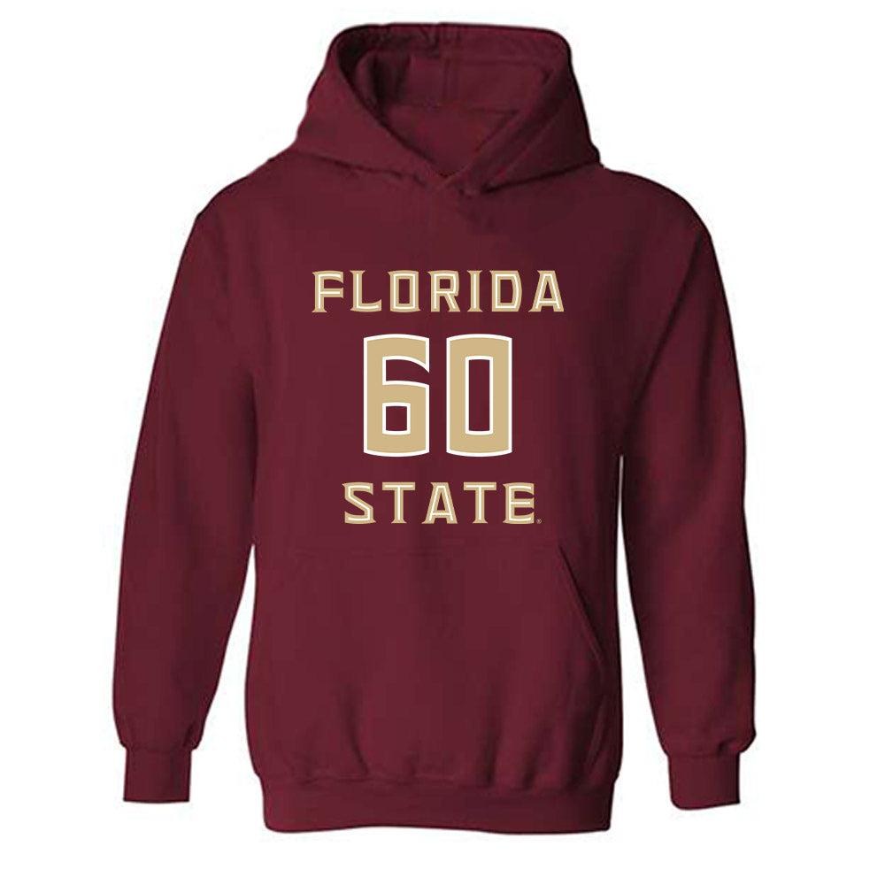 FSU - NCAA Football : Peyton Naylor - Replica Shersey Hooded Sweatshirt-0