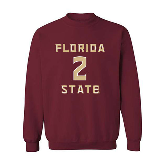 FSU - NCAA Softball : Addie DeLong - Replica Shersey Crewneck Sweatshirt