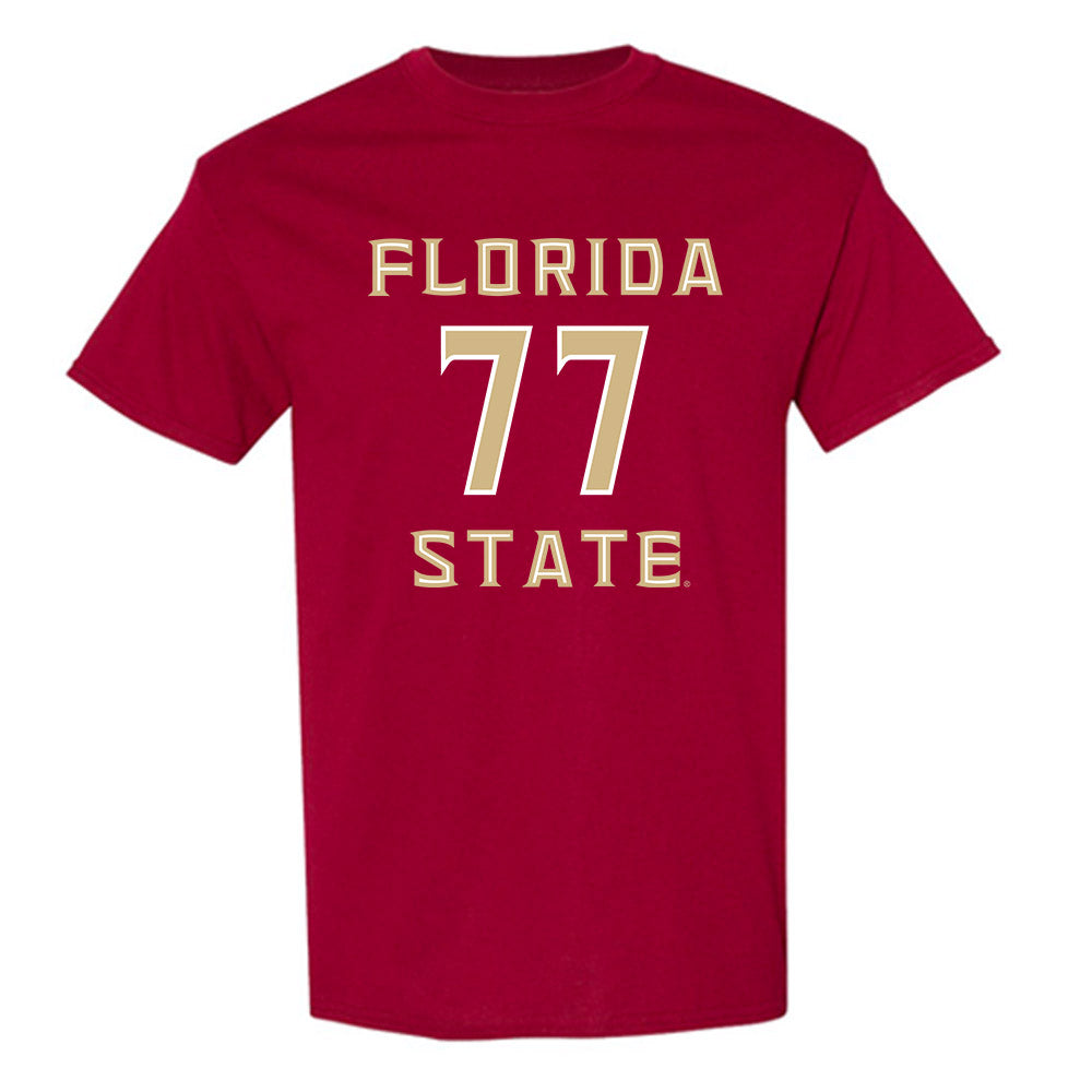 FSU - NCAA Football : Xavier Chaplin - Replica Shersey T-Shirt-0