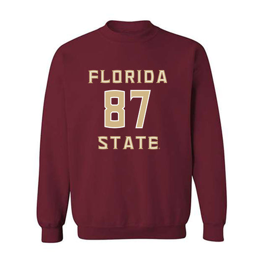 FSU - NCAA Football : Markeston Douglas - Replica Shersey Crewneck Sweatshirt-0