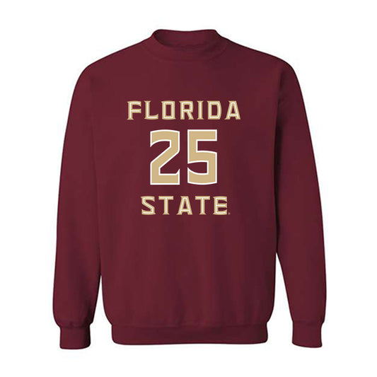 FSU - NCAA Women's Basketball : Ice Brady - Replica Shersey Crewneck Sweatshirt-0