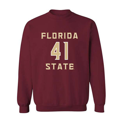 FSU - NCAA Beach Volleyball : Audrey Rothman - Replica Shersey Crewneck Sweatshirt-0