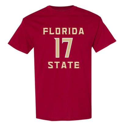 FSU - NCAA Women's Lacrosse : Hadley Booth - Replica Shersey T-Shirt-0