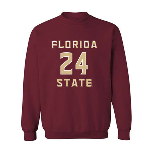 FSU - NCAA Women's Soccer : Anaiyah Robinson - Replica Shersey Crewneck Sweatshirt-0