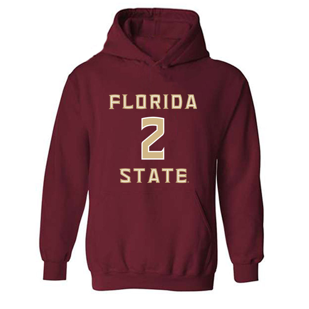 FSU - NCAA Men's Basketball : Cam Miles - Replica Shersey Hooded Sweatshirt-0