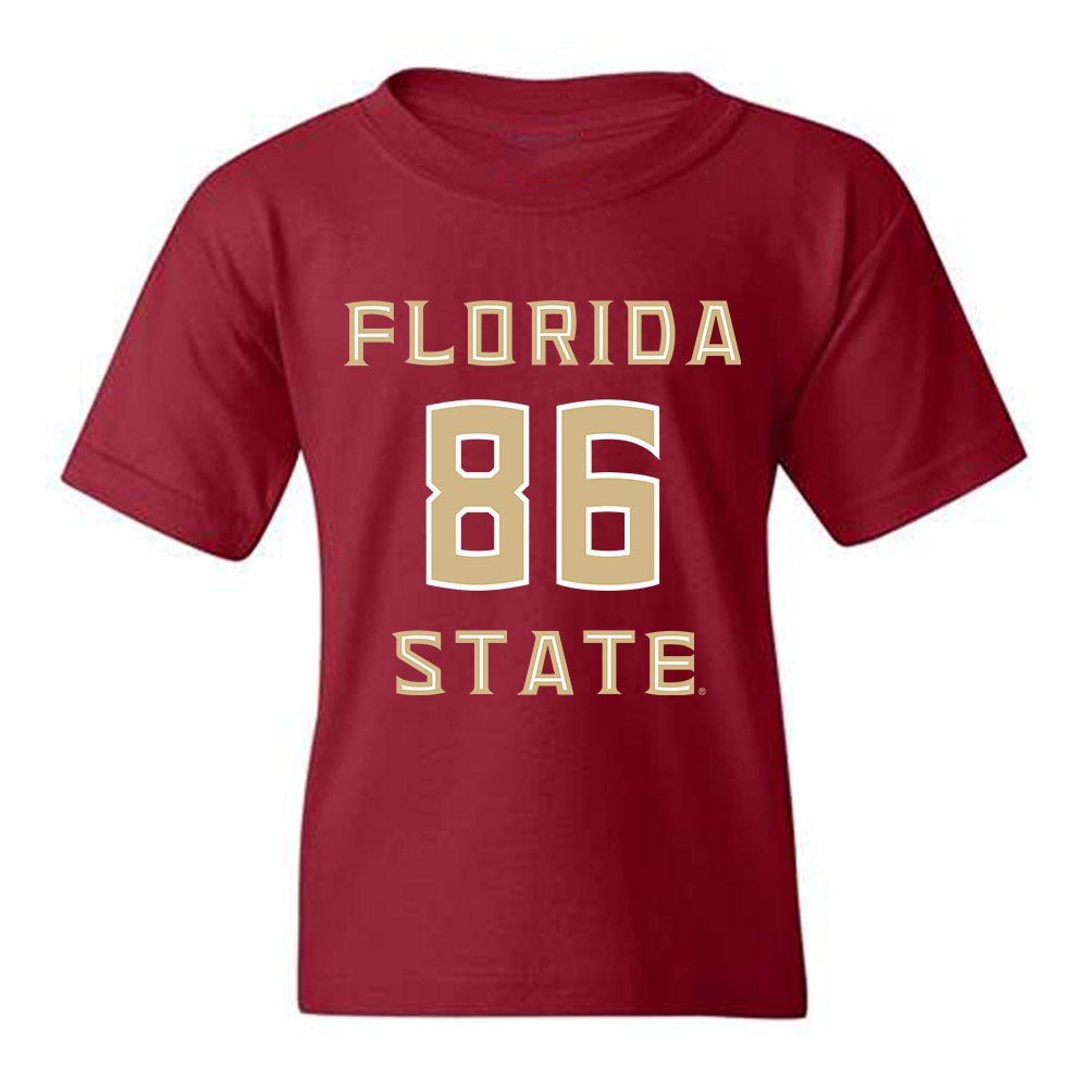 FSU - NCAA Football : Tony Bland - Replica Shersey Youth T-Shirt-0