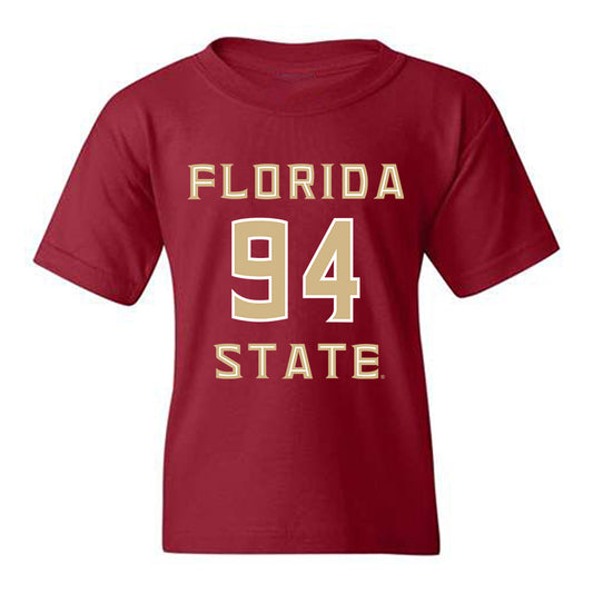 FSU - NCAA Football : Franklin Whitley - Replica Shersey Youth T-Shirt-0