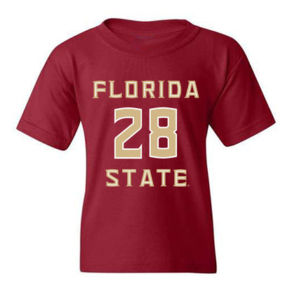 FSU - NCAA Women's Lacrosse : Annie Devine - Replica Shersey Youth T-Shirt-0
