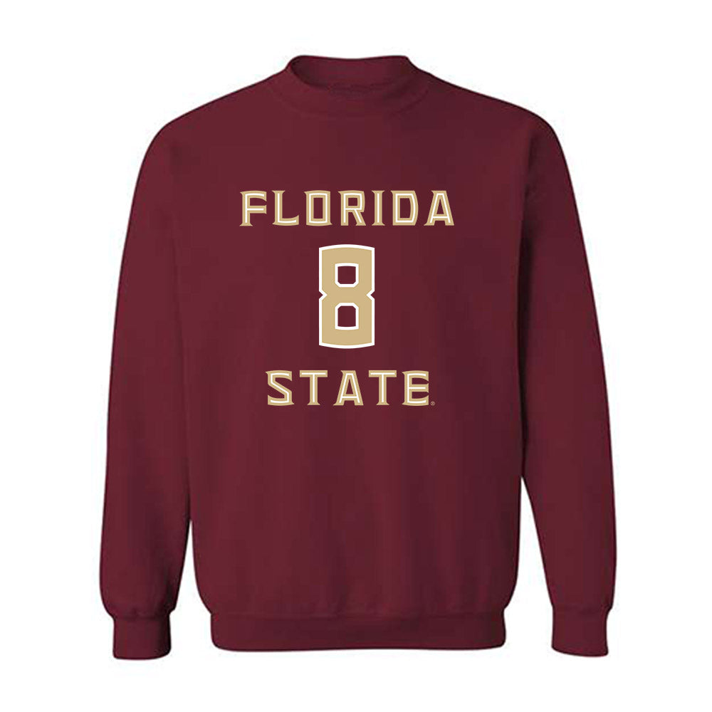 FSU - NCAA Women's Soccer : Janet Okeke - Replica Shersey Crewneck Sweatshirt-0
