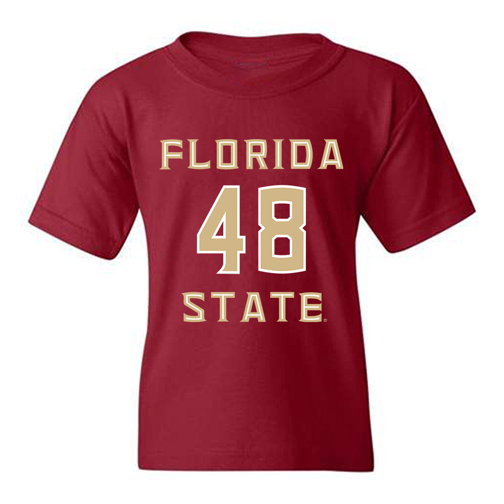 FSU - NCAA Football : Caleb Bowers - Replica Shersey Youth T-Shirt-0