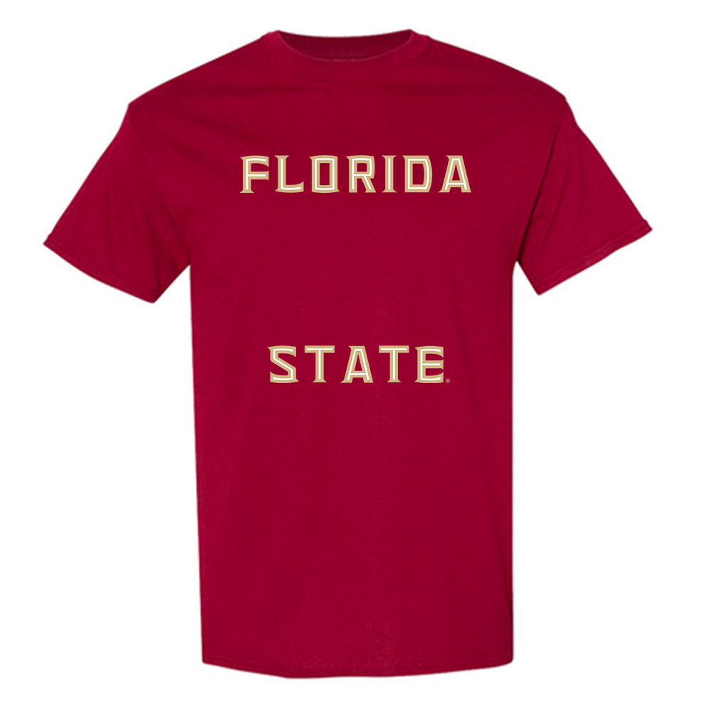 FSU - NCAA Men's Swimming & Diving : Marcus Johnson - Replica Shersey T-Shirt-0