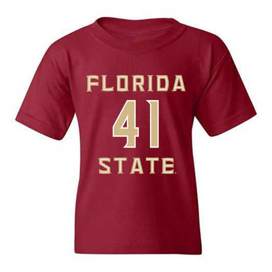 FSU - NCAA Football : AJ Cottrill - Replica Shersey Youth T-Shirt-0