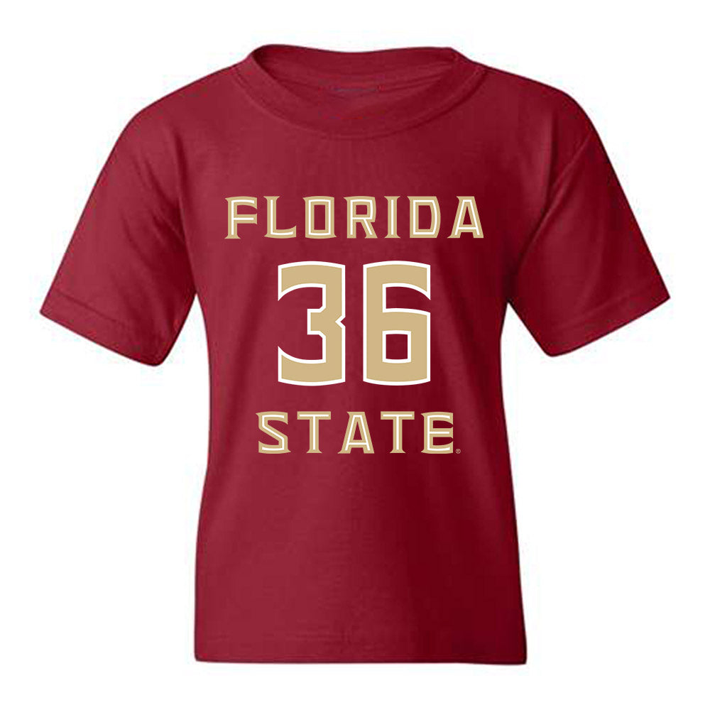 FSU - NCAA Women's Lacrosse : Catrina Tobin - Replica Shersey Youth T-Shirt-0