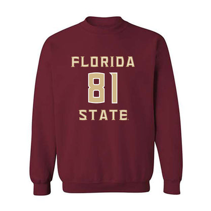 FSU - NCAA Football : Jonah Winston - Replica Shersey Crewneck Sweatshirt-0