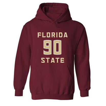 FSU - NCAA Football : Jaemin Pinckney - Replica Shersey Hooded Sweatshirt-0
