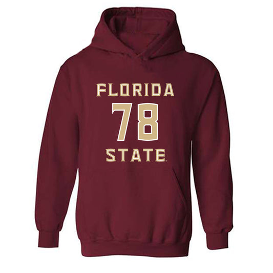 FSU - NCAA Football : Jayden Todd - Replica Shersey Hooded Sweatshirt-0