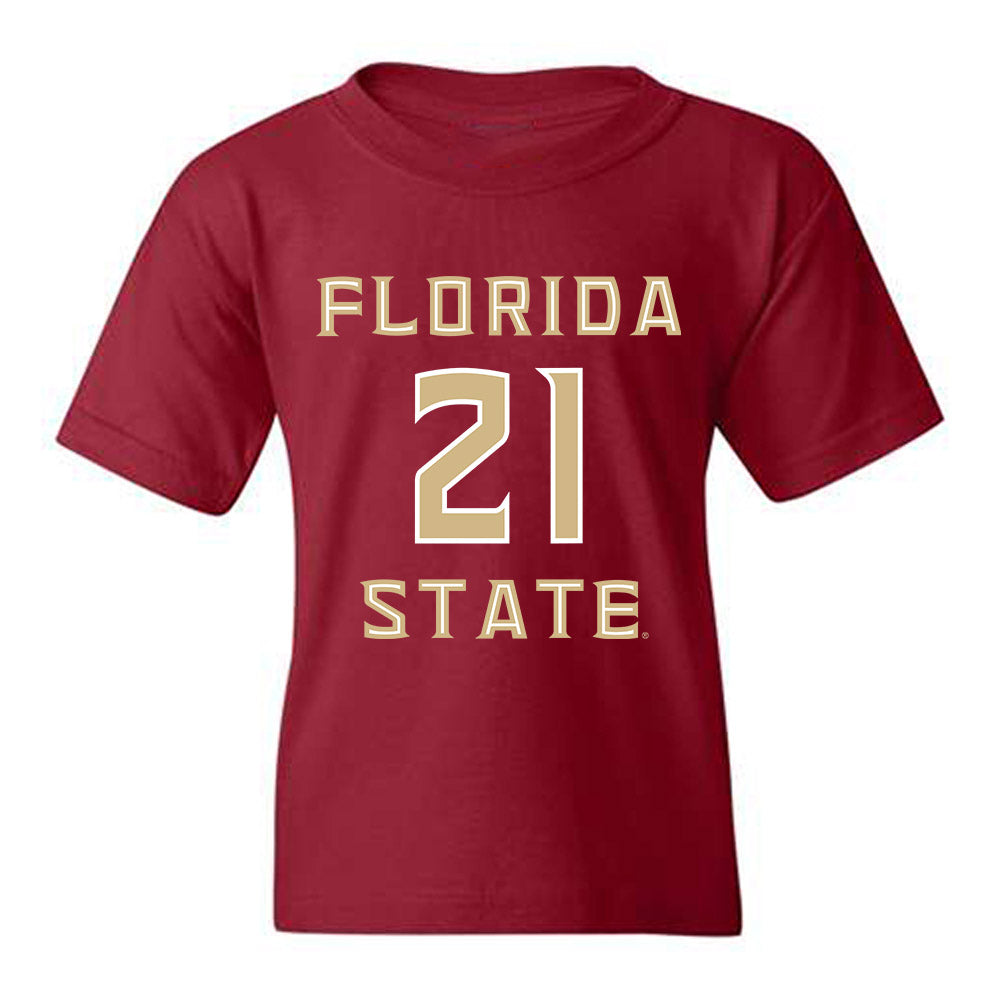 FSU - NCAA Softball : Marin Heller - Replica Shersey Youth T-Shirt-0