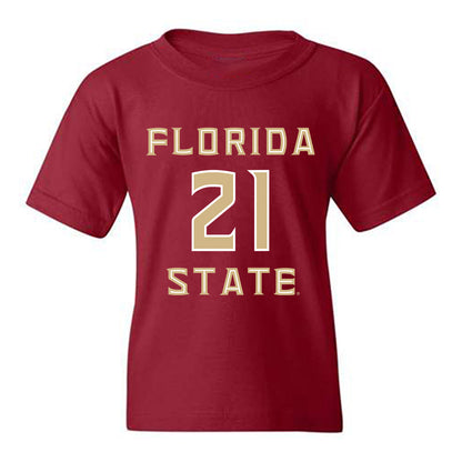 FSU - NCAA Softball : Marin Heller - Replica Shersey Youth T-Shirt-0