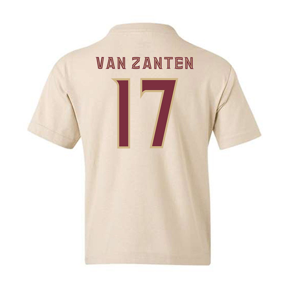 FSU - NCAA Women's Soccer : Amelia Van Zanten - Replica Shersey Youth T-Shirt-1