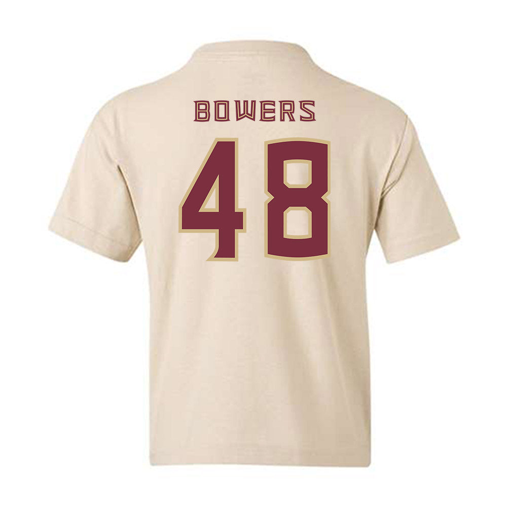 FSU - NCAA Football : Caleb Bowers - Replica Shersey Youth T-Shirt-1